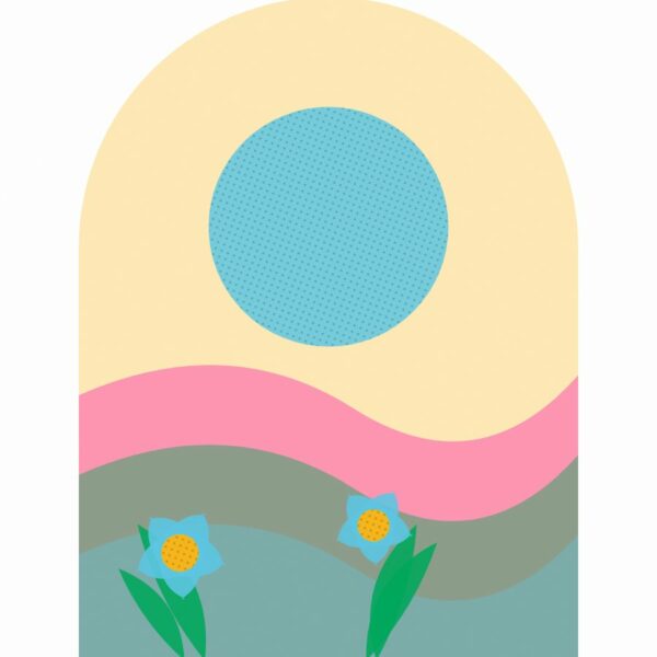 The blue window